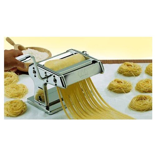 Oongiantgo Acchina Per La Pasta Elettrica Acciaio Inossidabile, Con 2