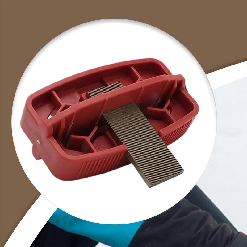 Kit de afinación biselada de borde de Snowboard, afilador de borde de esquí, herramienta de reparación de afinador de recortador, herramienta de afilado de patín, herramienta de ángulo de esquí lateral