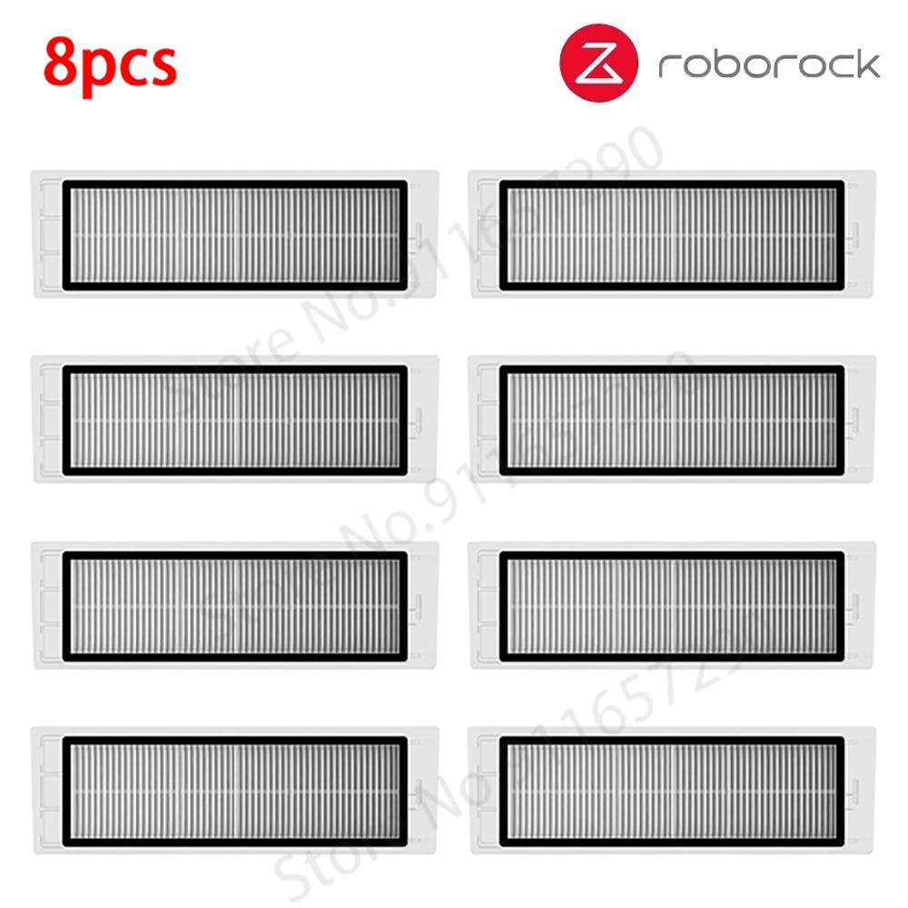 Nuovo Roborock S50 S5 Max S6 MaxV Parti Lavabile Mocio Panno Filtro HEPA Spazzola Laterale/Principale robot Aspirapolvere Accessori: Cioccolato