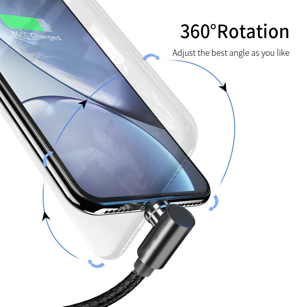 Magnetische Ladegerät Micro USB C Typ C Kabel Für Huawei P40 iPhone XR 11 Magnetic Charging Schnelle Magnet Kabel Telefon ladekabel