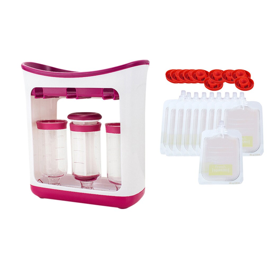 10/20/50pcs Reusable Baby Food Spout Pouch Container Baby Food Maker Fresh Fruit Distributor Infant Food Storage Squeeze #T1P:  Food Maker 