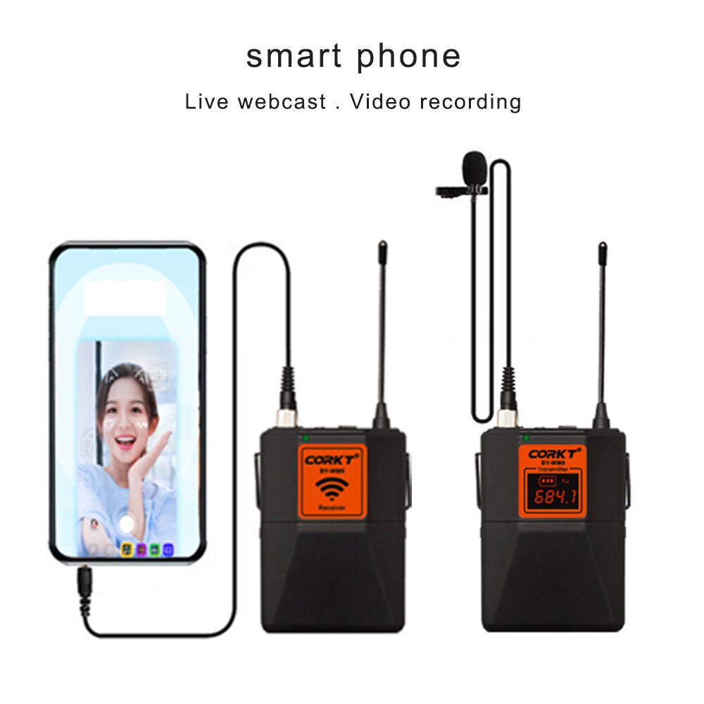 Dual Wireless Microfoon Voor Iphone Ipad, Professionele Draadloze Lavalier Microfoon Voor Video Opname Clip Op Revers Mic Voor Podcastyoutubeintervi