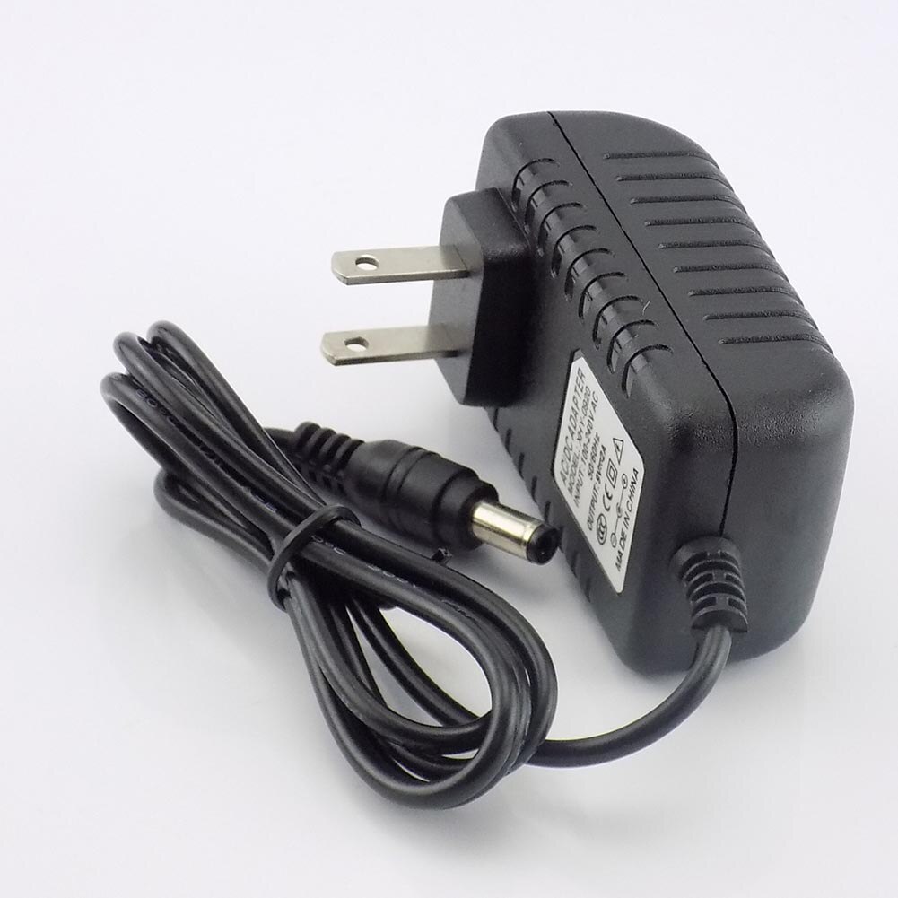 9V 2A 5.5Mm X 2.5Mm Ac Naar Dc Power Adapter Us Eu Plug Converter 2000mA Oplader Voor led Strip Licht Cctv Camera 100V-240V