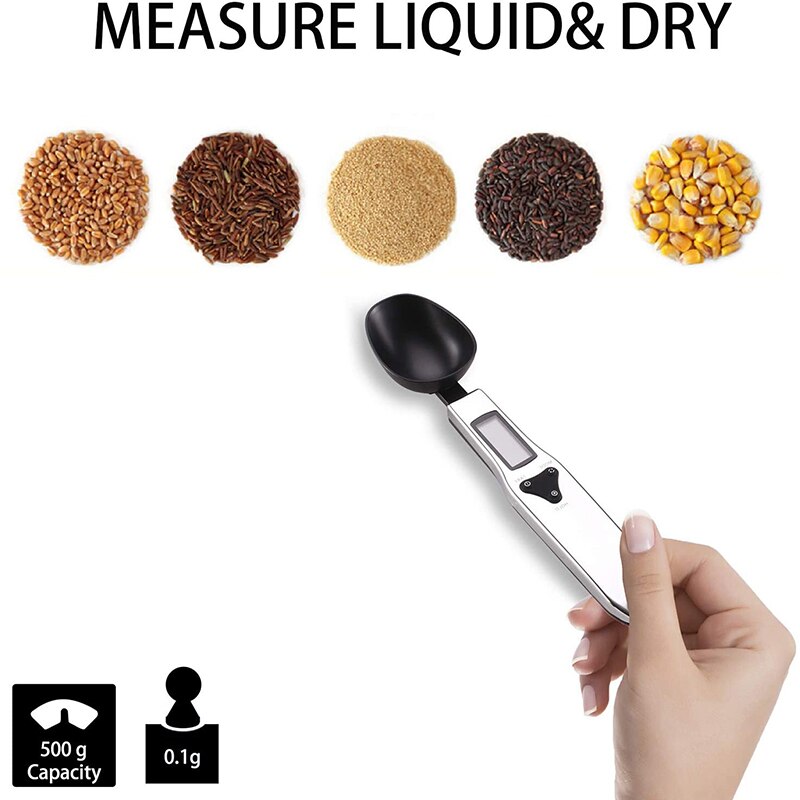 Digital Key Scale Kitchen Electronic Scale Electronic Scale 0.1G Stainless Steel Key Scale 2 Packs