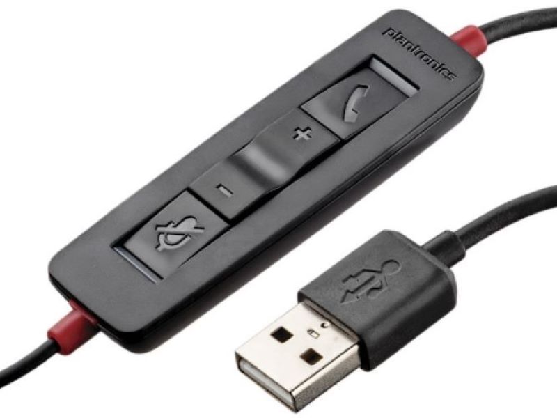 Plantronics Blackwire C320 C320-M USB-A Headset, Binaural Heads 85619-101