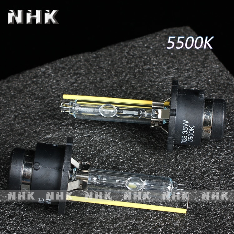 Nhk  d2s d4s blå pakke skjult xenon pære 4300k 5500k 6000k universal biltilbehør