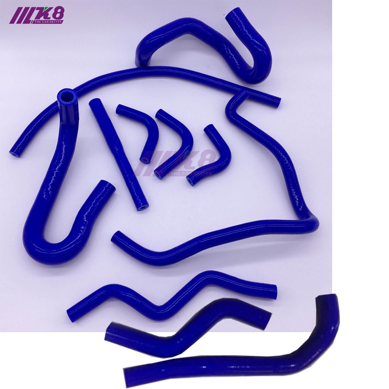 thumbnail image 2 of Black Silicone Radiator Hose Kit For Lexus IS300 2JZ-GE / Toyota Altezza 2001-2005 2 of 3