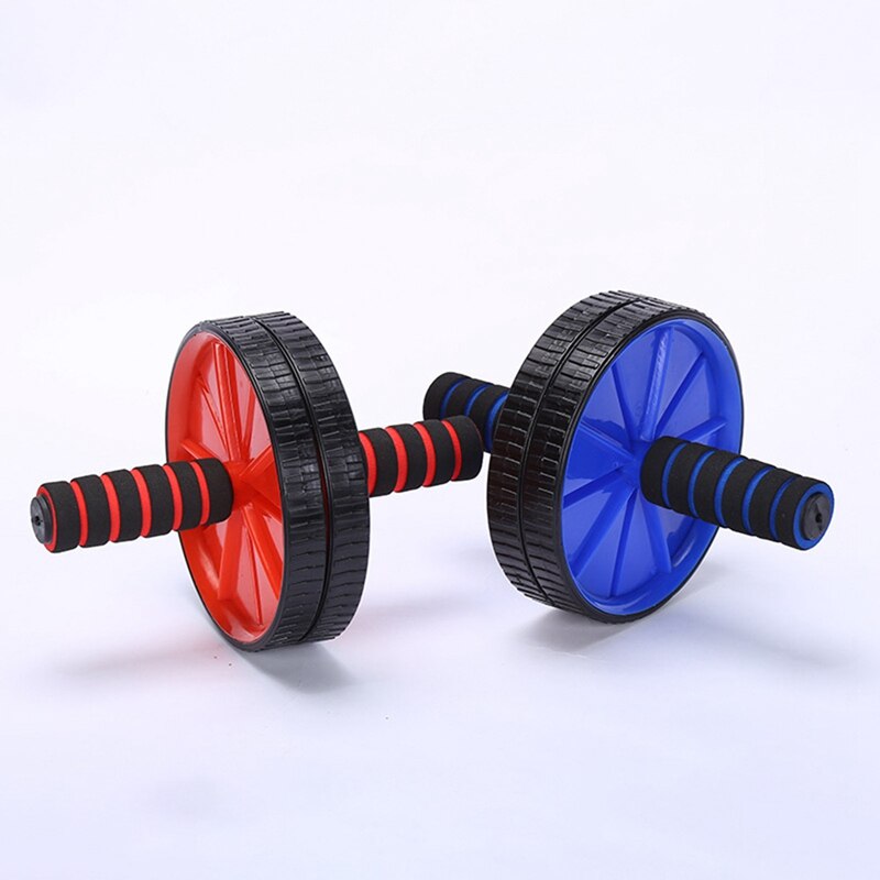 Equipamento do exercício dos rolos da roda da imprensa abdominal de duas rodas para a aptidão da construção do corpo do gym em casa