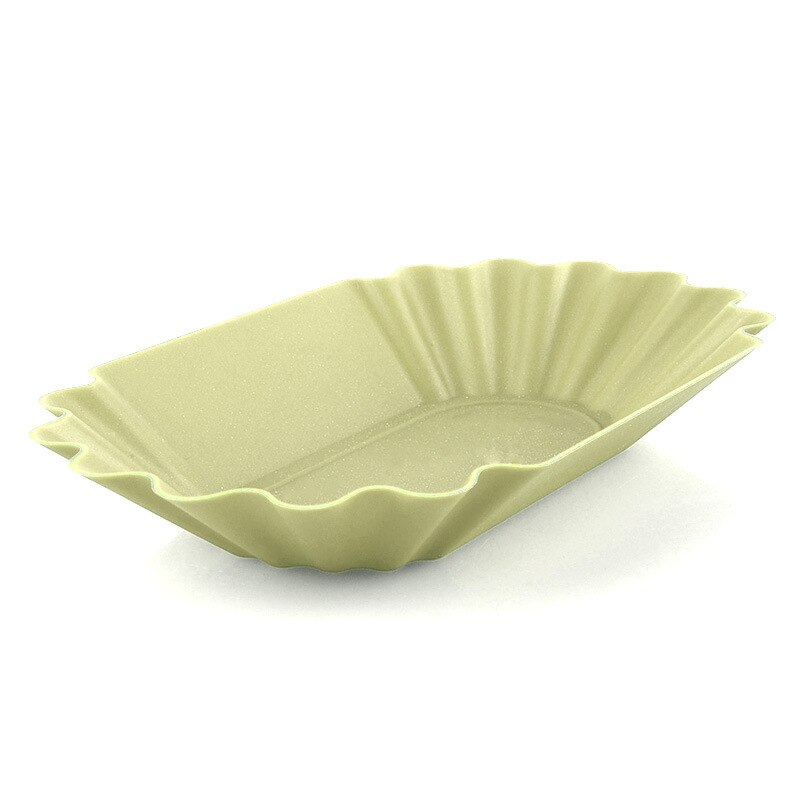Plastic Coffee Bean Baking Tray Snack Fruit Serving Tray Cafe Display Tray Serving Display Plate Coffee Tools Accessories: F