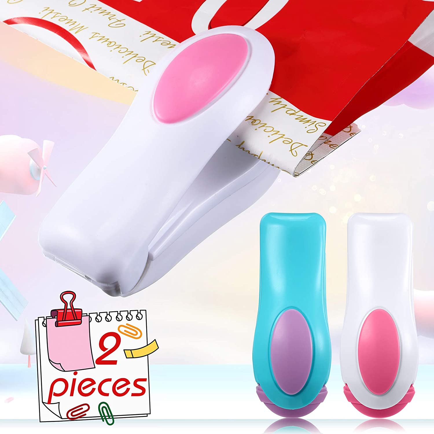 Mini Heat Sealing Machine Sealer Portable Plastic Bags Clip Heat Sealing Tools Food Packaging Storage Supplies Kitchen Utensils