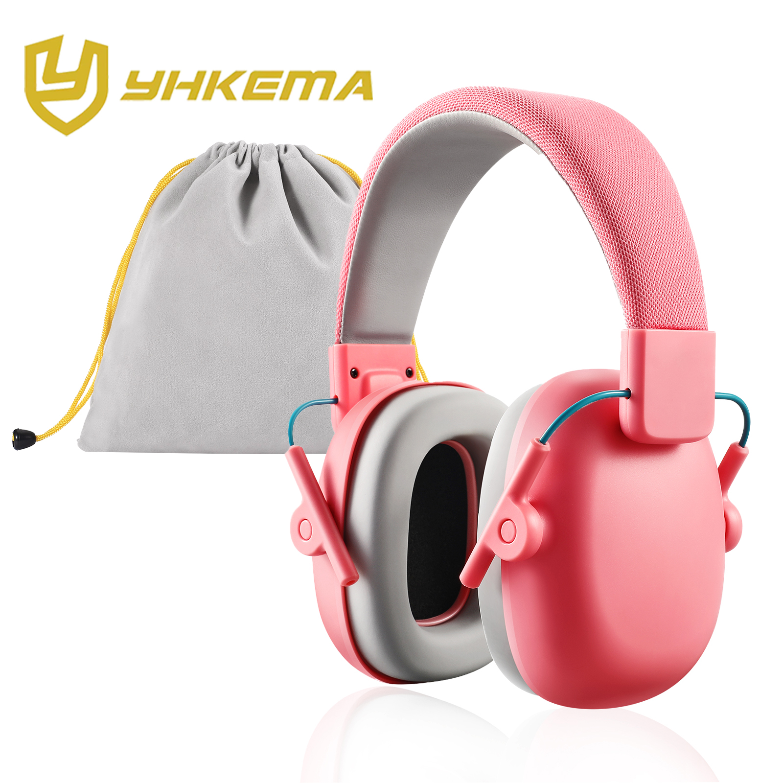 Uppgraderade öronskydd för barn, brusreducerande hörlurar, nrr 26db hörselskydd för autism, barn, småbarn: Svart