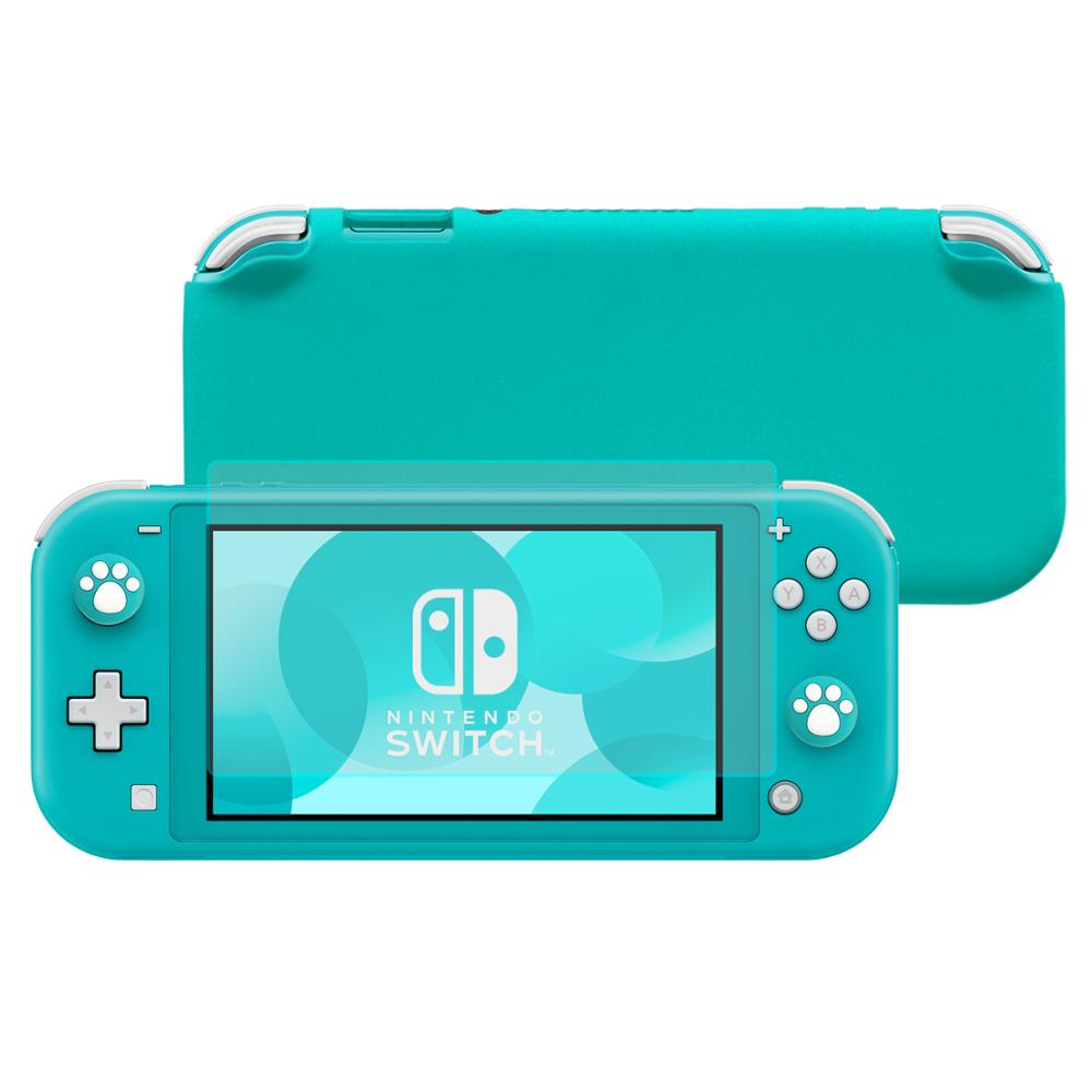 Funda protectora para Switch Lite, almacenamiento Hardshell, accesorios protectores de pantalla para NS Nintendo Switch Lite: Liquid Silicone BL