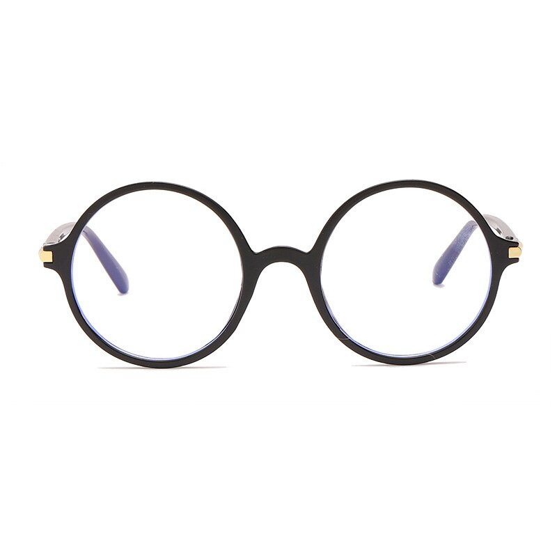 Eyewear Eyeglasses Black Circle Round Vintage Retro PC Frame Clear Lens Glasses Round Optical Glasses Eye Glasses A0026