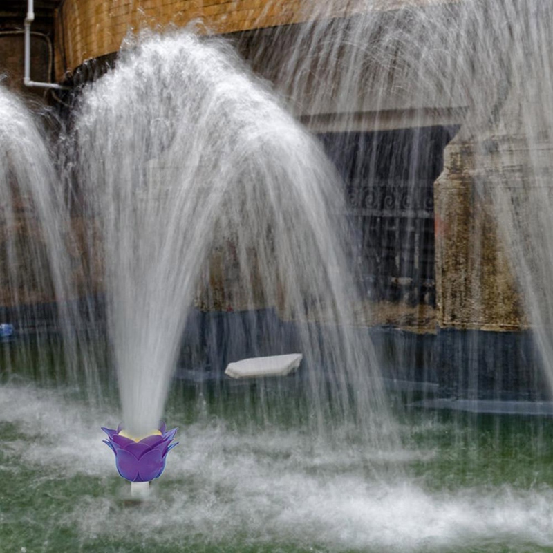 Pool Fountain Swimming Pool Flower Water Sprinkler Swimming Pool Waterfalls Spray Pond Decor For Yard Park Garden