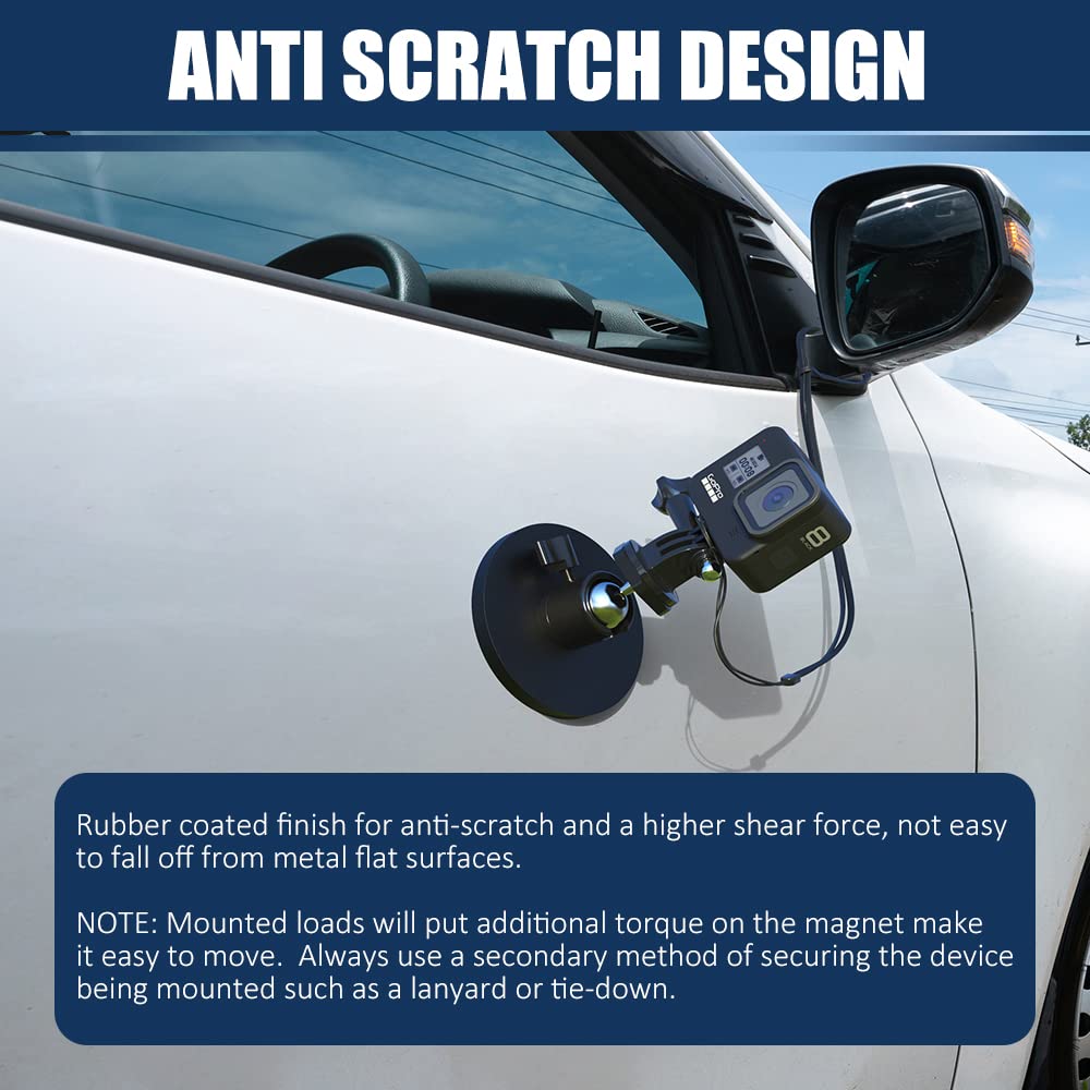 Rubber Gecoate Magneet Neodymium Magneet Basis Met Rubber Coating Anti Kras Magneet Met Rubber Gecoate Buitendraad