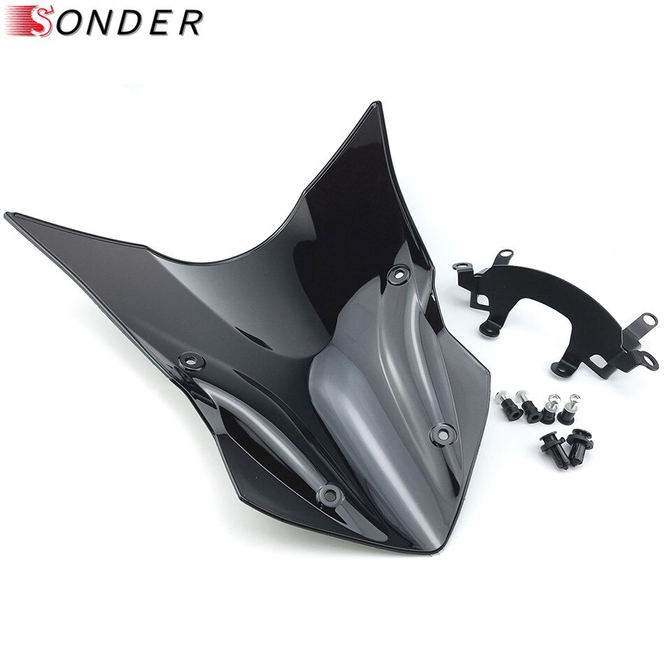 Windshield Windscreen for Kawasaki Z900 Parts Motorcycle Double Bubble Z 900 17 18 19 Screen accessories