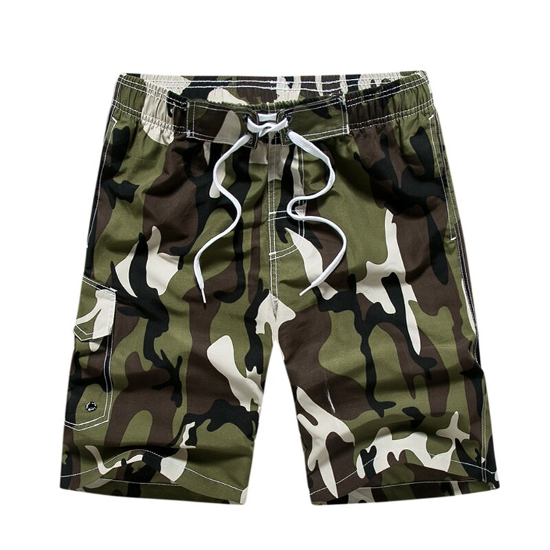 Pantalones cortos de camuflaje para hombre y adulto, Shorts deportivos de secado rápido, , para playa, novedad