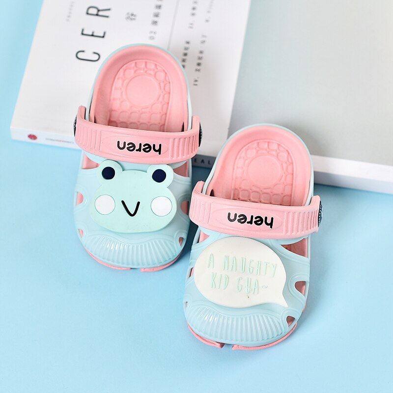 EVA Tuin Schoenen Zomer Klompen Voor Baby Kinderen Qiuck Drogen Strand Slipper Platte Licht Ademend Outdoor Sandalen Zuecos Mujer