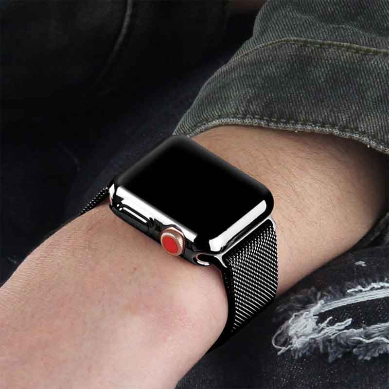 Cover Case Voor apple watch band 44mm/40mm apple watch 5 4 3 band 42mm/38mm iwatch screen protector siliconen beschermende bumper