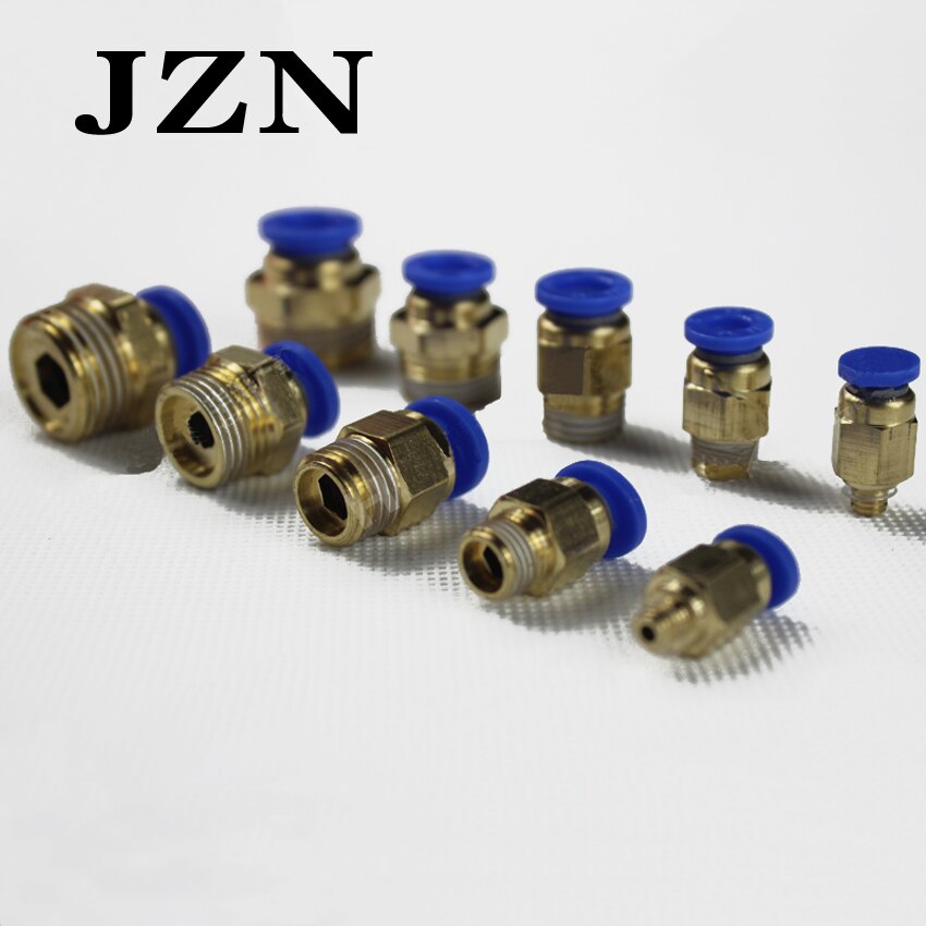 (2PCS)Pneumatic Copper Quick Connector PC8-02 Thre... – Grandado