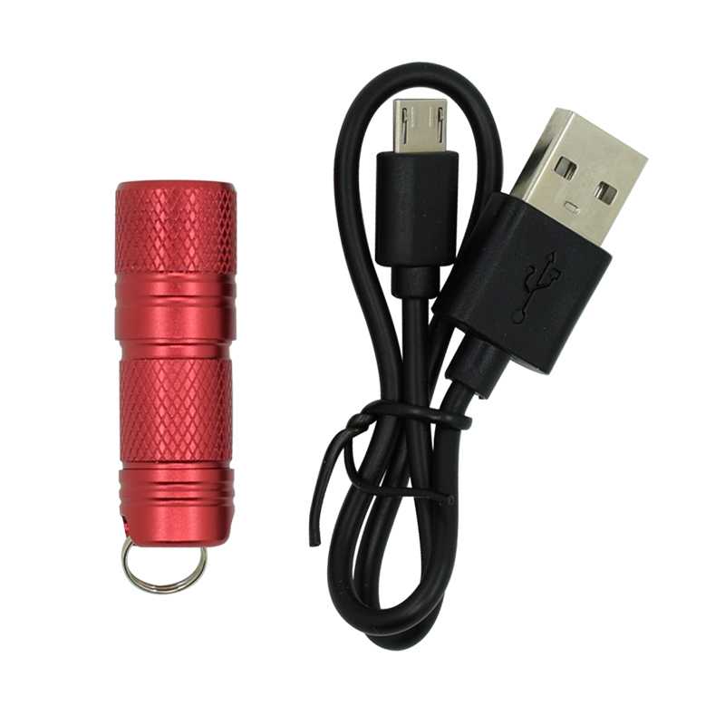 Wasafire Xml L2 Mini Zaklamp Draagbare Pocket Sleutelhanger Zaklampen Led Usb Oplaadbare Zaklamp Super Kleine Hand Licht Lanterna