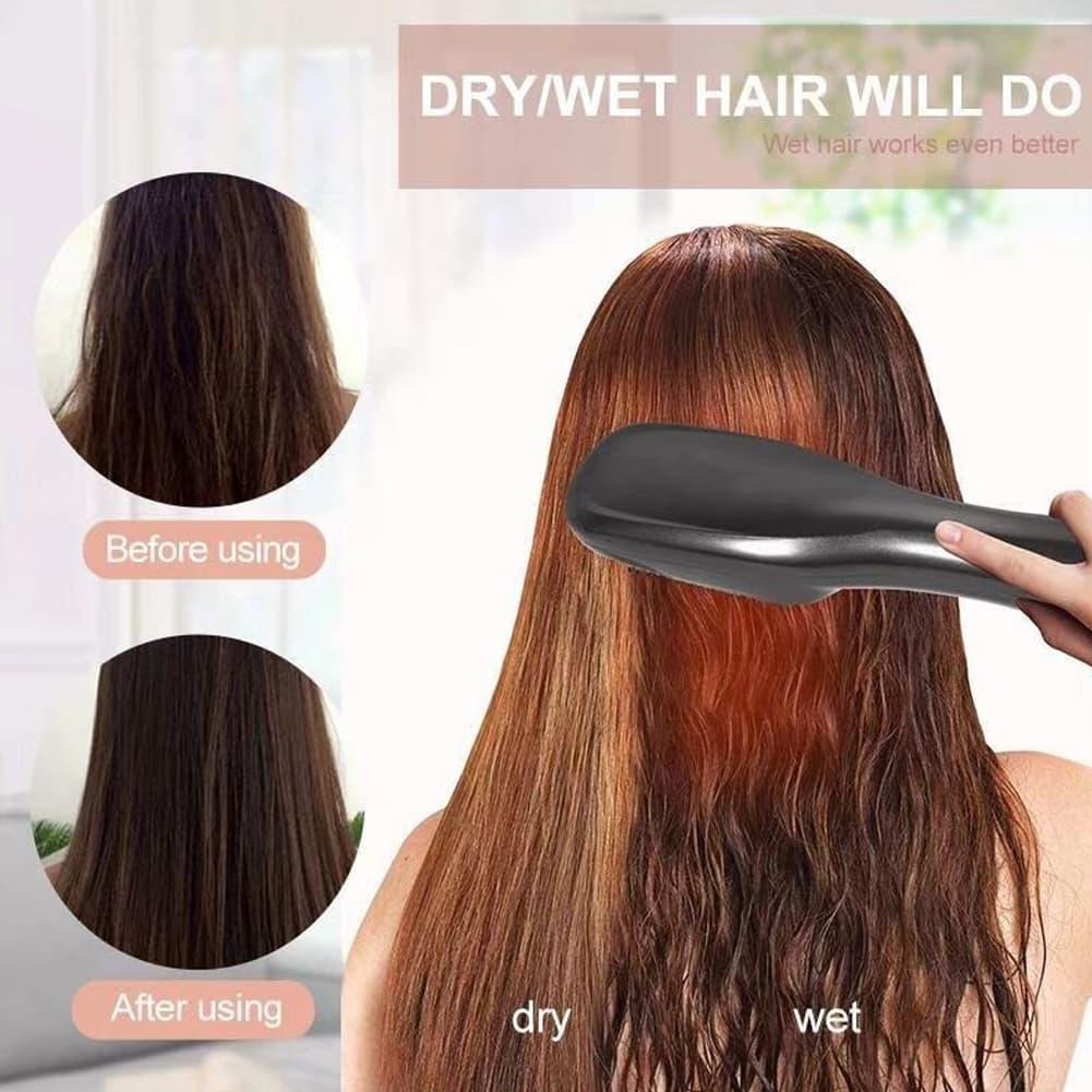 Air Brush Hair Dryer Brush 3 in 1 Volumizing Curling Straightening Brush Ionic Styling Tool for Women