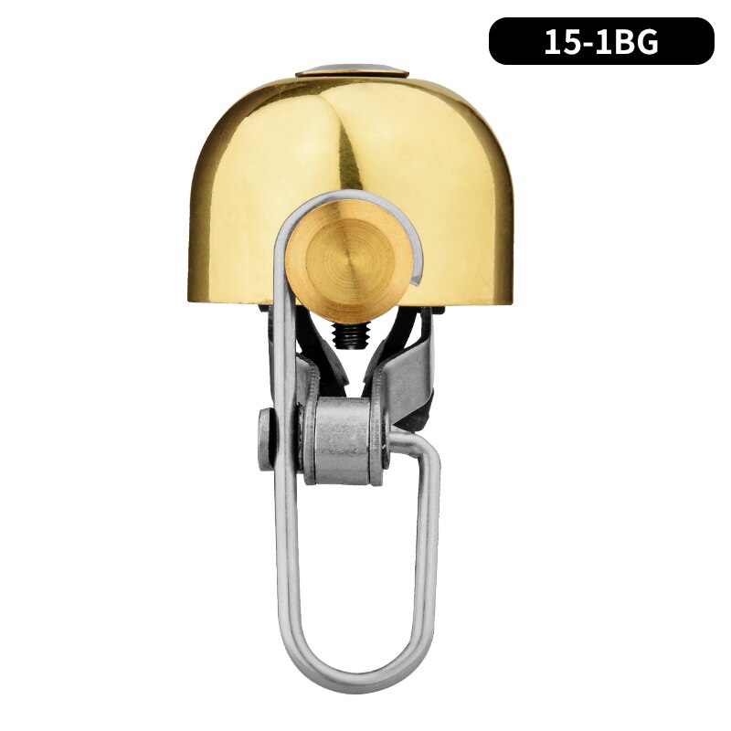 Rockbros Fietsbel Aluminium Gewone Klassieke Stuur Bike Bell Fietsen Ring Geluid Mtb Racefiets Hoorn Fiets Accessoires: 15-1BG