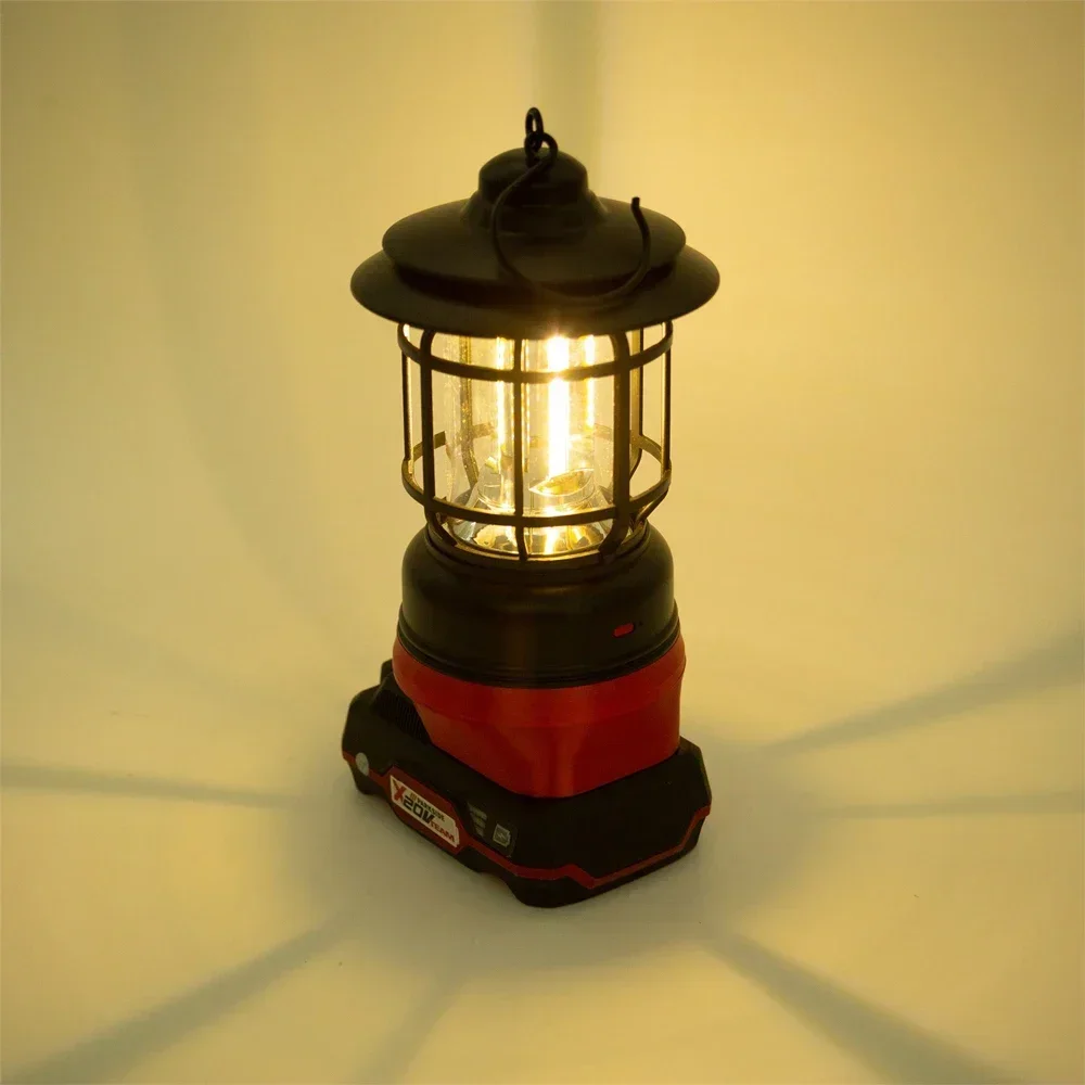 Luz de Trabalho LED para a Equipe Lidl Parkside X20V Lanterna Portátil Ferramenta, Luz de Inspeção, Bateria De Lítio, Camping, Sem Bateria