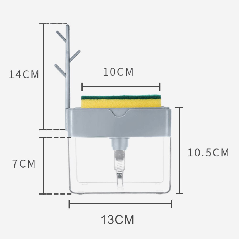 Keuken Badkamer Hervulbare Sink Zeepdispenser Spons Houder Handdoek Opbergrek Zeep Meter Badkamer Banheiro Dispensadordejabon
