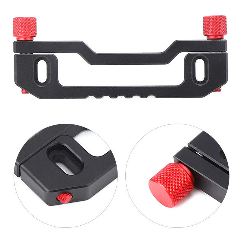 Aluminium Alloy Monitor Cable Clip HDMI Cable Clamp Fixator Mounting Plate for ATOMOS SHINOBI Monitor for Ninja V Monitor