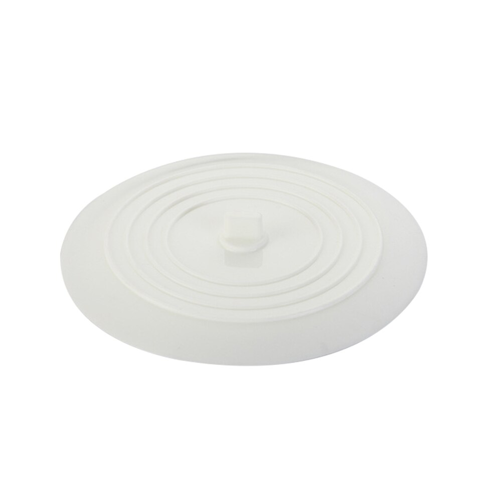 Tapa de silicona para fregadero de cocina, tapa de drenaje para el hogar, grande y redonda, multifunción: WH