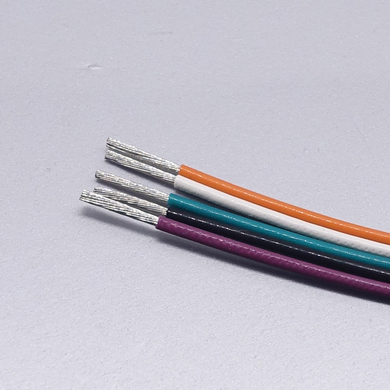5 M/Roll Teflon Vertind hoge temperatuur draad 0.5 20 AWGsquare PTFE kabel