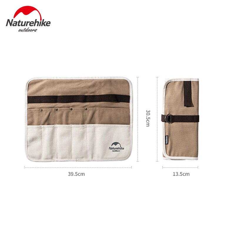 Naturehike Besteck Lagerung Tasche Halfter Camping Geschirr Stäbchen Löffel Gabel Organizer draussen Picknick BBQ Lagerung Pack