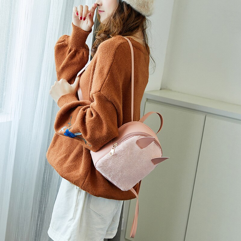 ¡Novedad! mochila escolar rosa de PU para mujer, bonita mochila escolar para niñas, mochila escolar, mochila escolar