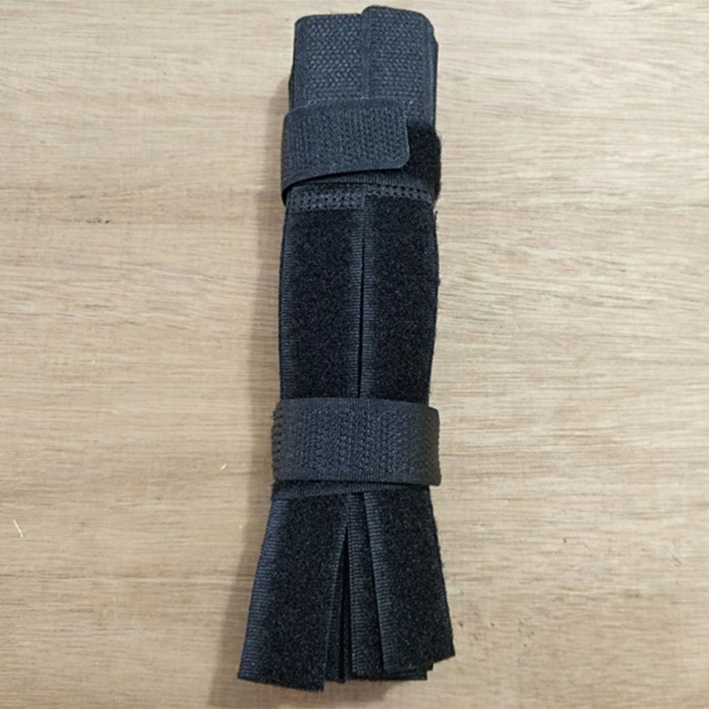 50 Pcs Loop Cable Wire Organizer Fastener Hook Loop Back To Back Nylon Cable Ties Reusable Cord Rope Holder Magic Sticker: Black