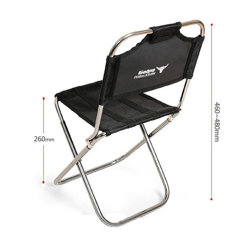 Camping Klappstühle C9 SELPA draussen Grill Stühle Aluminium Legierung Rückenlehne Tragbare Angeln Picknick Hocker Stuhl
