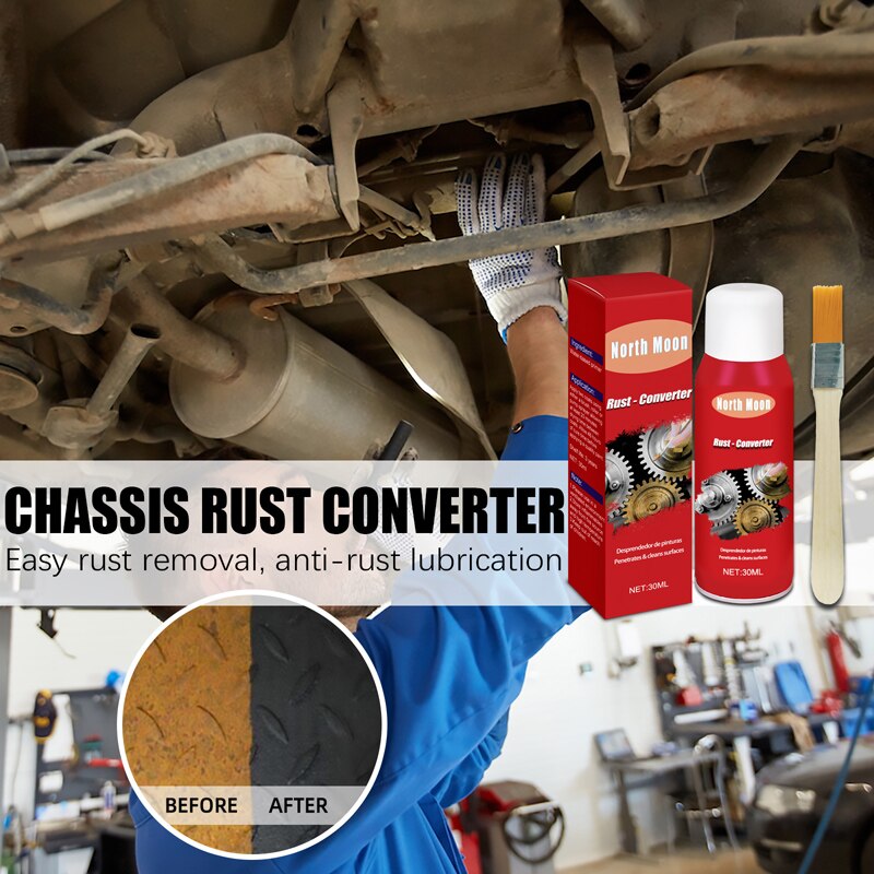 Rust Remover Agent Multipurpose Cleaning Derusting Rust Removal Agent Rust Remover Agent for Home Car Detailing H-best