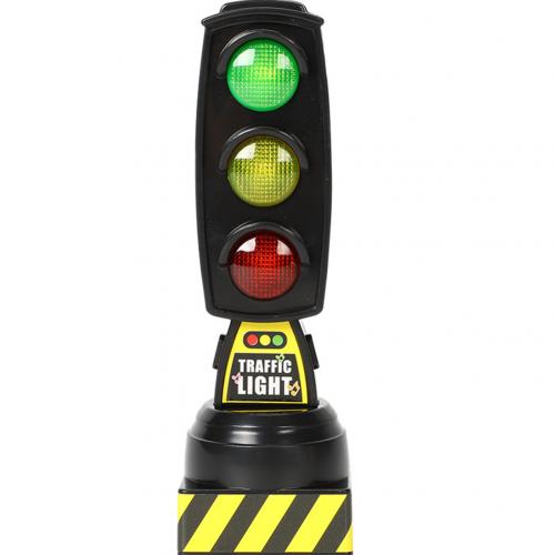 Simulation Traffic Signs Stop Music Light Blocks Model Early Education Kids Toy perfect accessory for your play areas kids toy: black