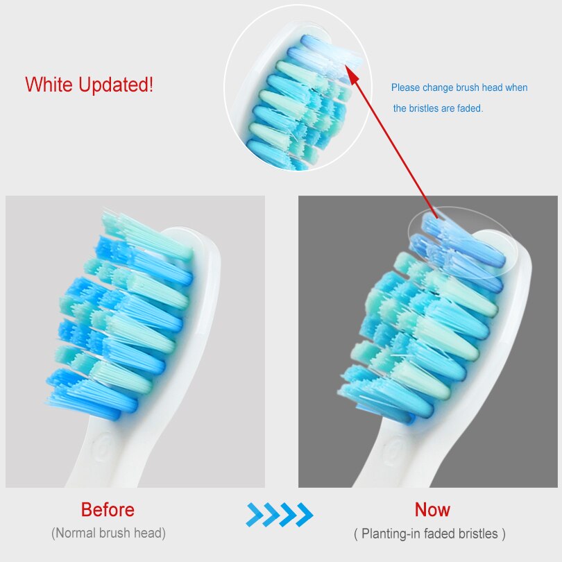 Electric Toothbrush Heads for Seago SG507/SG910/SG958/SG551/SG515/SG503/SG959/SG963/SG949/SG917/SG969