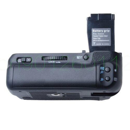 Hand verticale Batterij Grip voor Panasonic voor Canon 750D 760 DDSLR Camera