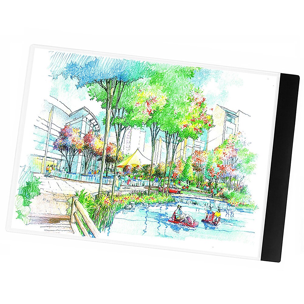 K1 Copy Board LED Light Drawing Tablet USB Light Pad A4 Tracing Pad Thin Light Copying Board Tracing Light Box