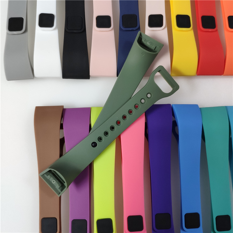 Correa de muñeca colorida para Xiaomi Mi Band 4c, correa de silicona de repuesto para pulsera inteligente Redmi Xiaomi Band 4C