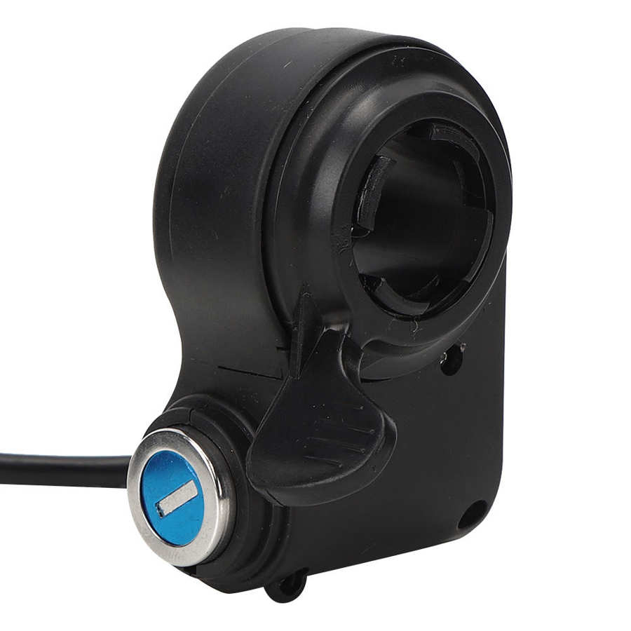 E-bike-bloqueo de llave de acelerador de 12V-99V, manillar de bicicleta eléctrica, Pulgar, acelerador, agarre