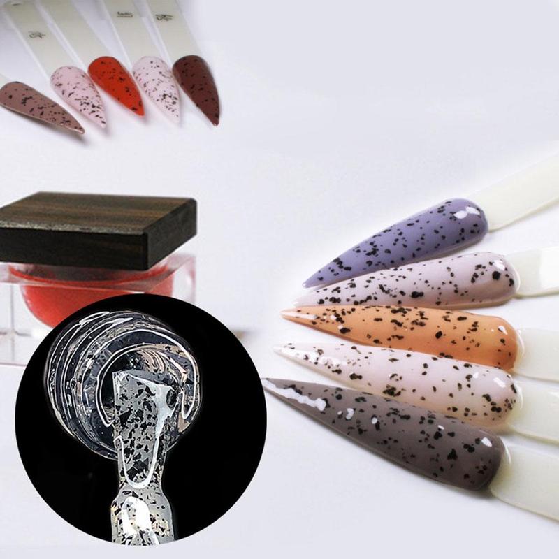 8Ml Gel Gepolijst Nail Art Ei Shell Nail Lijm Kwartel Ei Spotted Art Nail Afwerking E8F8