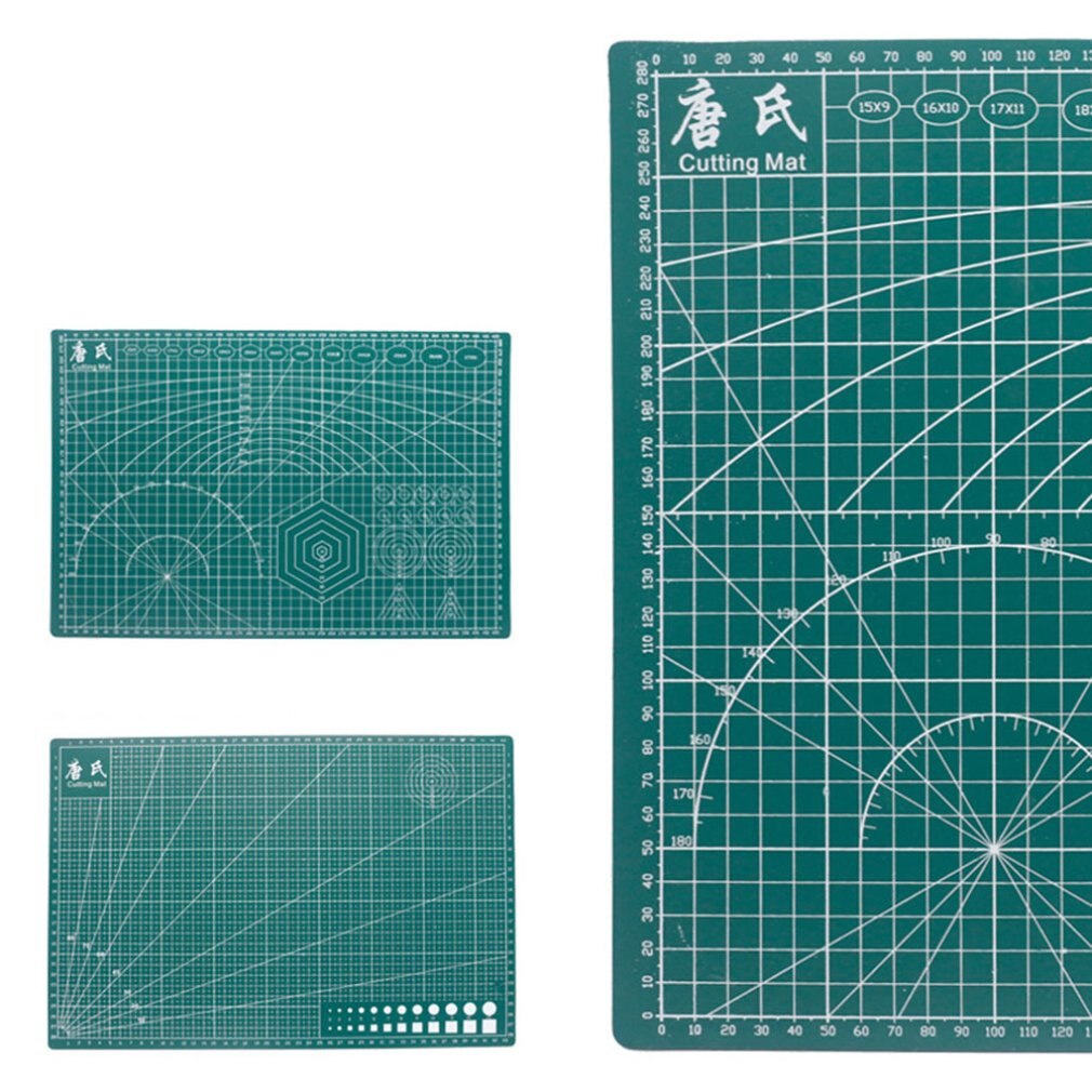 PVC schneiden und gravieren Pad grün Schneid matt Pad Patchwork Werkzeuge Manuelle DIY Werkzeug Schneiden Bord selbst-Heilung Pad