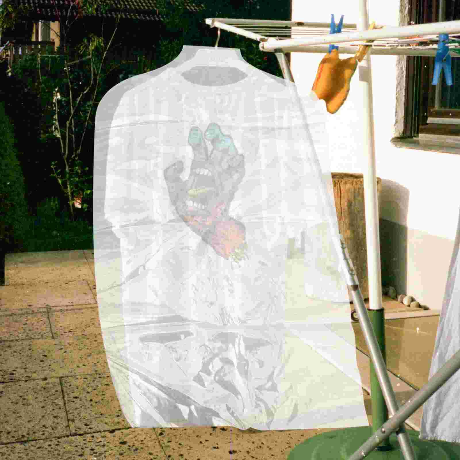Sacs à vêtements en plastique transparent, 50 pièces 60x90cm, housse anti-poussière pour vêtements, sacs de rangement jetables pour la maison, boutique en plein air