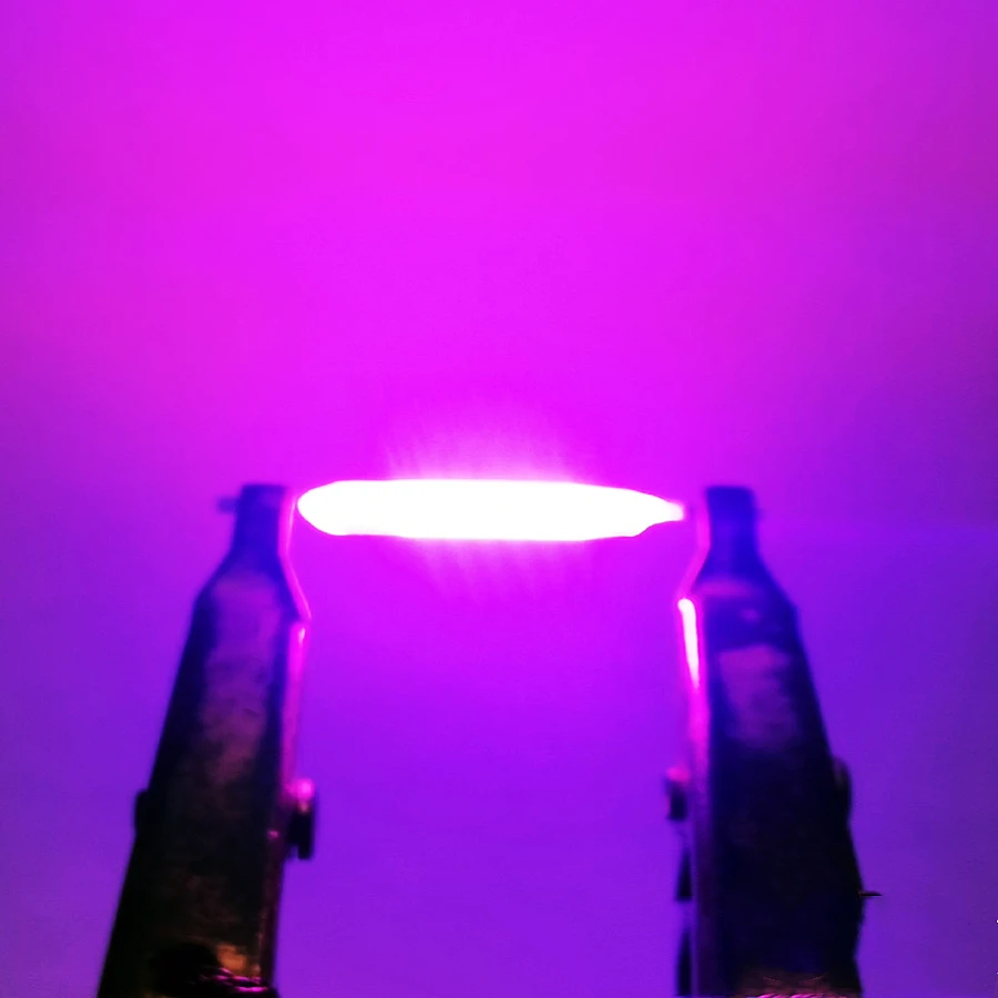 10PCS 3V COB LED Filament Edison Bulb Lamp Parts Incandescent Light Diodes Accessories Multicolour Lighting Decoration: PURPLE / 1W