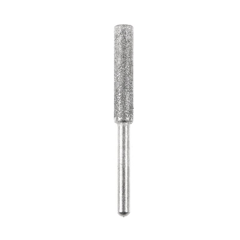 Affûteuse de scie à chaîne, 3 pièces, fraise cylindrique revêtue de diamant 4-5.5mm, affûtage de sculpture, outils de meulage