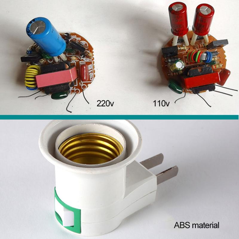 LED Micro Ozone Ultraviolet Disinfection Bulb E27 Lamp Holder Portable UVC Light Tube Bulb UV Lamps Household Sterilization Lamp