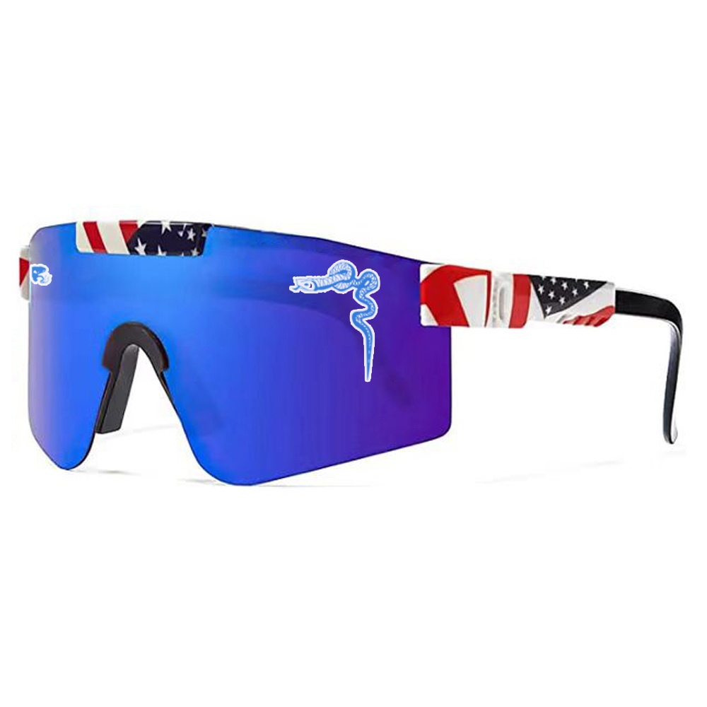 Gafas deportivas para hombre y mujer, gafas de sol para ciclismo, gafas para exteriores, piernas dobles, bicicleta, vista amplia, gafas a prueba de viento para Mtb UV400: Lavanda
